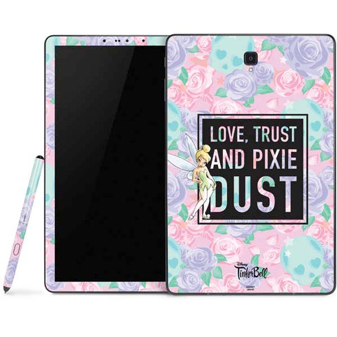 Disney Tinker Bell Love Trust and Pixie Dust Samsung Galaxy Tab Skin