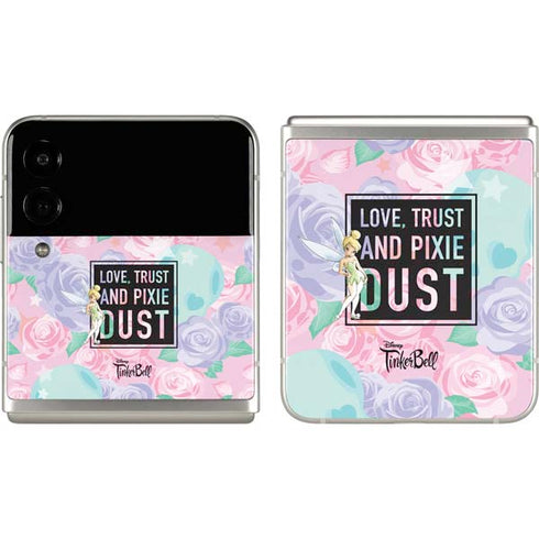 Disney Tinker Bell Love Trust and Pixie Dust Galaxy Z Flip3 5G Skin