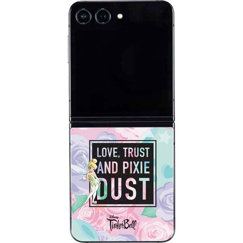 Disney Tinker Bell Love Trust and Pixie Dust Galaxy Z Flip5 5G Skin