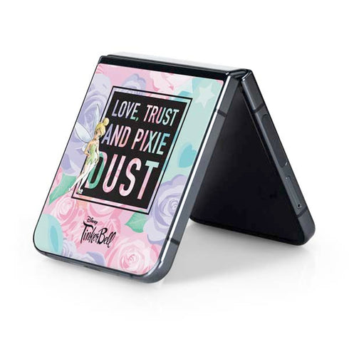 Disney Tinker Bell Love Trust and Pixie Dust Galaxy Z Flip5 5G Skin