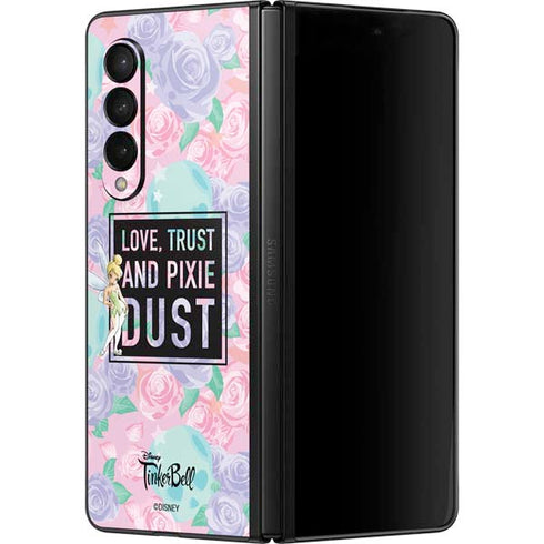 Disney Tinker Bell Love Trust and Pixie Dust Galaxy Z Fold3 5G Skin