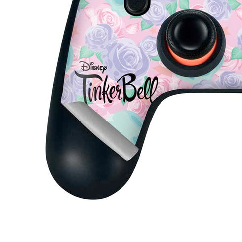 Disney Tinker Bell Love Trust and Pixie Dust Google Stadia Controller Skin
