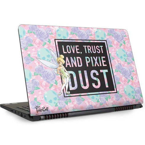 Disney Tinker Bell Love Trust and Pixie Dust Dell Inspiron Skin