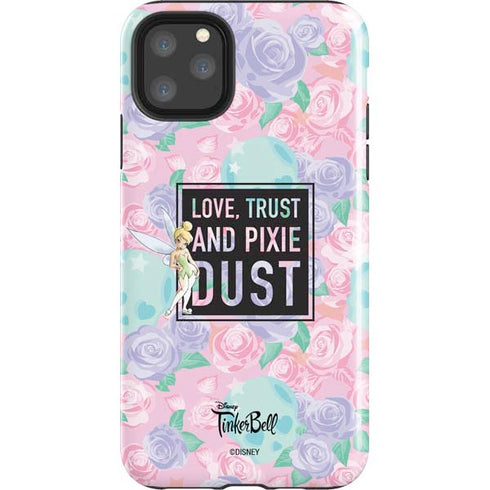 Disney Tinker Bell Love Trust and Pixie Dust iPhone 11 Pro Max Impact Case