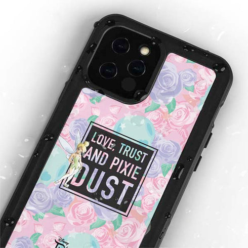 Disney Tinker Bell Love Trust and Pixie Dust iPhone 12 Pro Waterproof Case