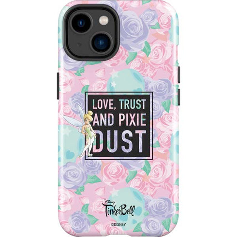 Disney Tinker Bell Love Trust and Pixie Dust iPhone 14 Plus Impact Case