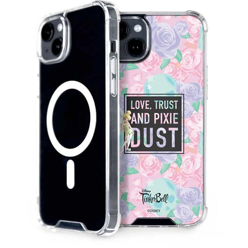 Disney Tinker Bell Love Trust and Pixie Dust iPhone 14 Plus MagSafe Case