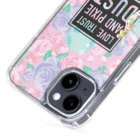 Disney Tinker Bell Love Trust and Pixie Dust iPhone 14 Plus MagSafe Case