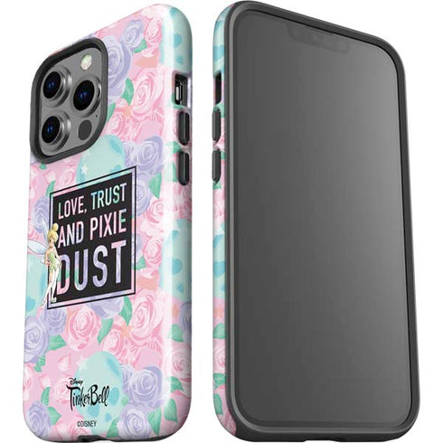 Disney Tinker Bell Love Trust and Pixie Dust iPhone 14 Pro Impact Case