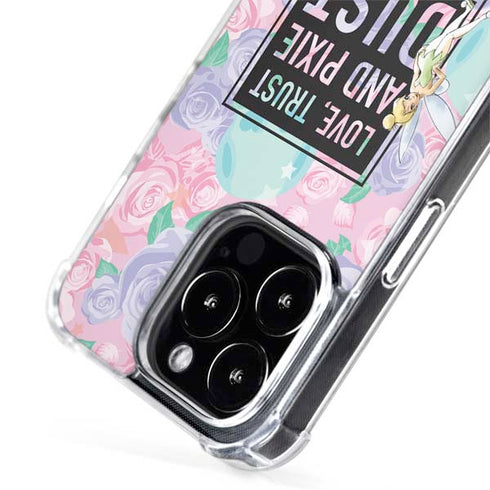 Disney Tinker Bell Love Trust and Pixie Dust iPhone 15 Pro Max MagSafe Case