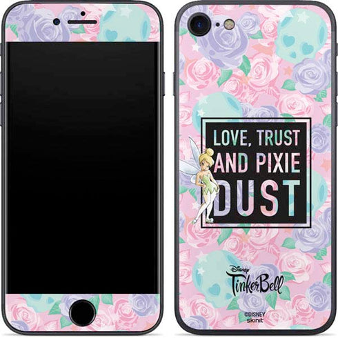 Disney Tinker Bell Love Trust and Pixie Dust iPhone 8 Skin