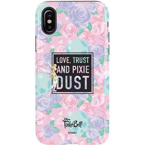 Disney Tinker Bell Love Trust and Pixie Dust iPhone X Pro Case