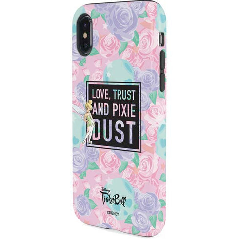 Disney Tinker Bell Love Trust and Pixie Dust iPhone X Pro Case