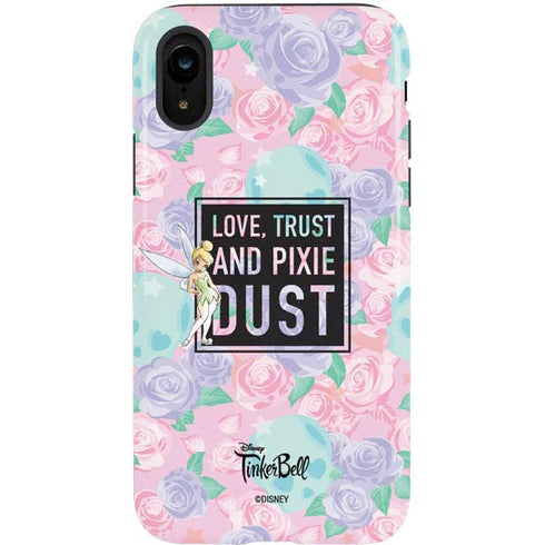 Disney Tinker Bell Love Trust and Pixie Dust iPhone XR Pro Case