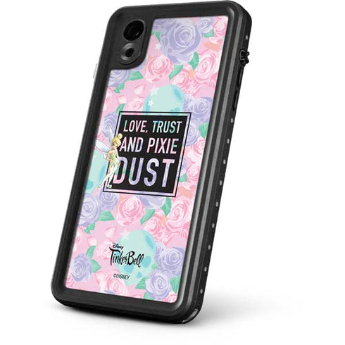 Disney Tinker Bell Love Trust and Pixie Dust iPhone XR Waterproof Case