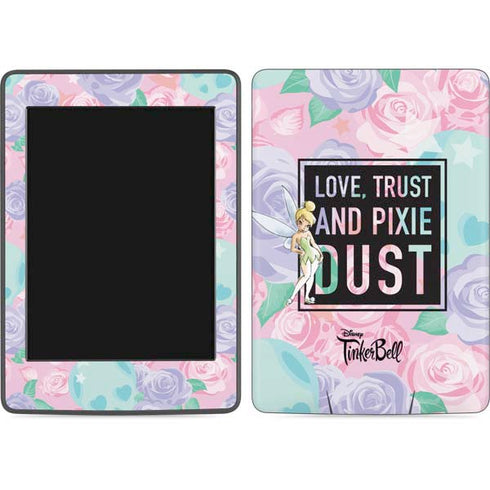 Disney Tinker Bell Love Trust and Pixie Dust Amazon Kindle Skin
