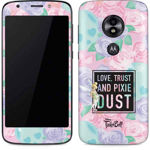 Disney Tinker Bell Love Trust and Pixie Dust Moto E5 Play Skin