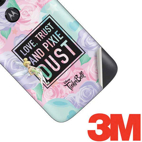 Disney Tinker Bell Love Trust and Pixie Dust Moto E5 Play Skin
