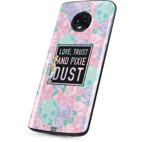 Disney Tinker Bell Love Trust and Pixie Dust Moto G6 Skin