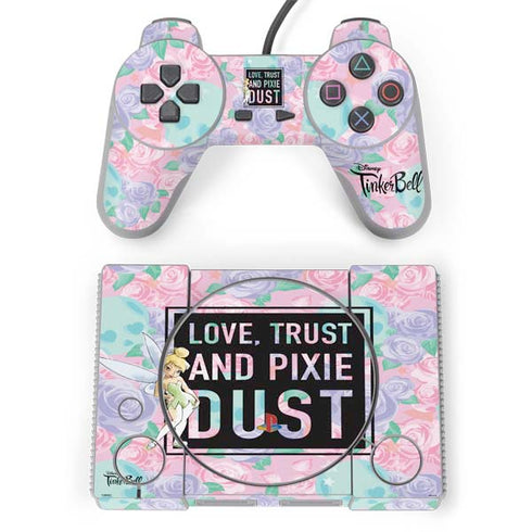 Disney Tinker Bell Love Trust and Pixie Dust PlayStation Classic Bundle Skin