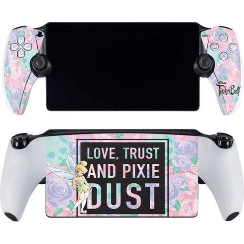 Disney Tinker Bell Love Trust and Pixie Dust PlayStation Portal Remote Player Skin
