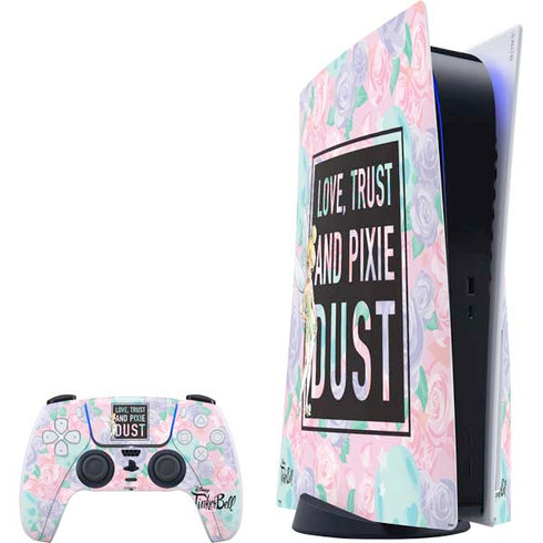 Disney Tinker Bell Love Trust and Pixie Dust PS5 Bundle Skin