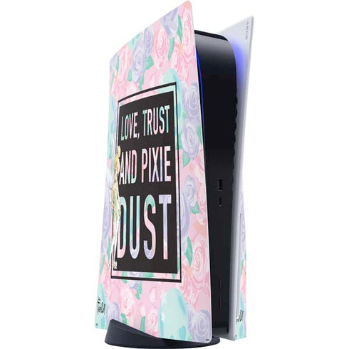 Disney Tinker Bell Love Trust and Pixie Dust PS5 Console Skin
