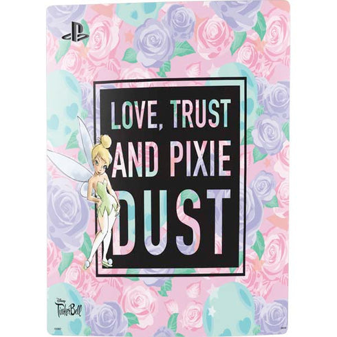 Disney Tinker Bell Love Trust and Pixie Dust PS5 Console Skin