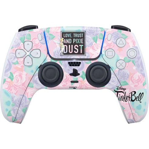 Disney Tinker Bell Love Trust and Pixie Dust PS5 Controller Skin
