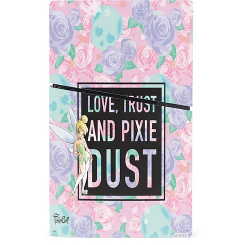 Disney Tinker Bell Love Trust and Pixie Dust PS5 Slim Digital Edition Console Skin