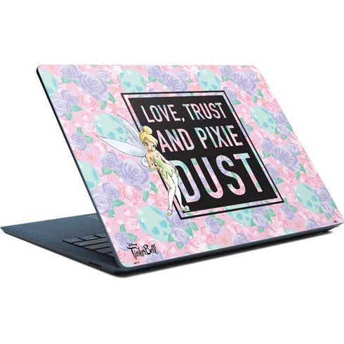 Disney Tinker Bell Love Trust and Pixie Dust Surface Laptop Skin
