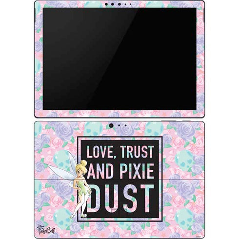 Disney Tinker Bell Love Trust and Pixie Dust Surface Pro 6 Skin