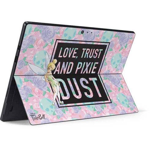 Disney Tinker Bell Love Trust and Pixie Dust Surface Pro 6 Skin