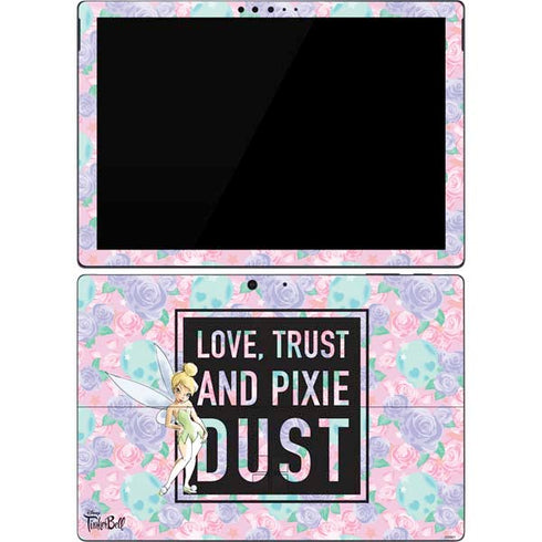 Disney Tinker Bell Love Trust and Pixie Dust Surface Pro 7 Skin