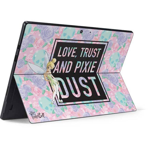 Disney Tinker Bell Love Trust and Pixie Dust Surface Pro 7 Skin