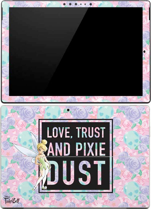 Disney Tinker Bell Love Trust and Pixie Dust Surface Pro (2017) Skin