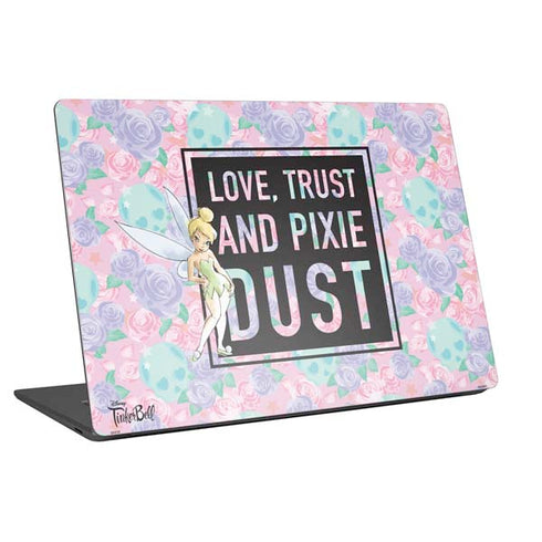 Disney Tinker Bell Love Trust and Pixie Dust Universal Laptop 13in (10.6 x 7.6in) Skin
