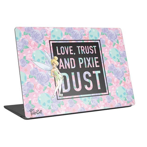 Disney Tinker Bell Love Trust and Pixie Dust Universal Laptop 18in (14.6 x 10.6in) Skin