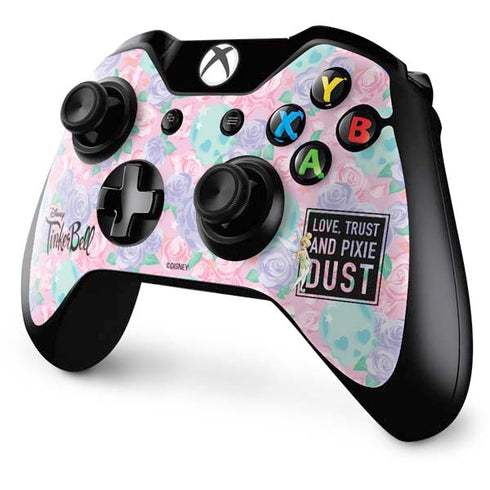 Disney Tinker Bell Love Trust and Pixie Dust Xbox One Controller Skin