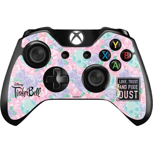 Disney Tinker Bell Love Trust and Pixie Dust Xbox One Controller Skin