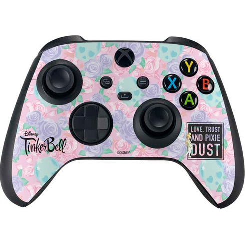 Disney Tinker Bell Love Trust and Pixie Dust Xbox Series X Controller Skin