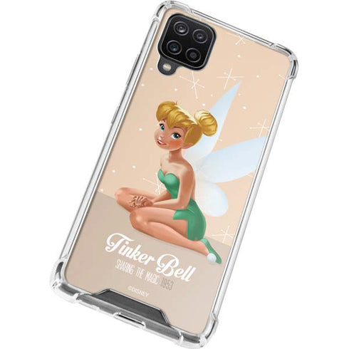 Disney Tinker Bell Sharing the Magic Art Galaxy A12 Clear Case