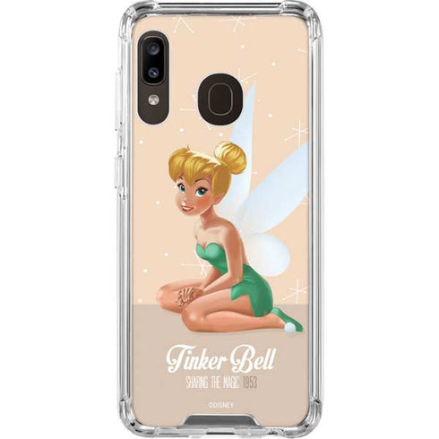 Disney Tinker Bell Sharing the Magic Art Galaxy A30 Clear Case
