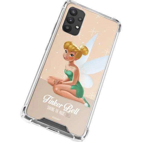 Disney Tinker Bell Sharing the Magic Art Galaxy A32 5G Clear Case