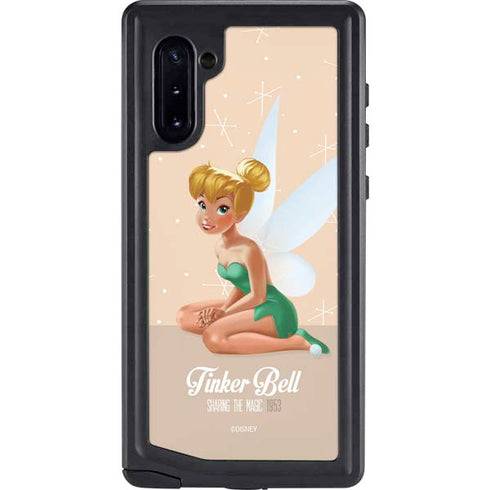 Disney Tinker Bell Sharing the Magic Art Galaxy Note 10 Waterproof Case