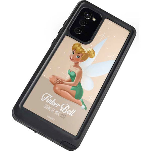 Disney Tinker Bell Sharing the Magic Art Galaxy Note20 5G Waterproof Case