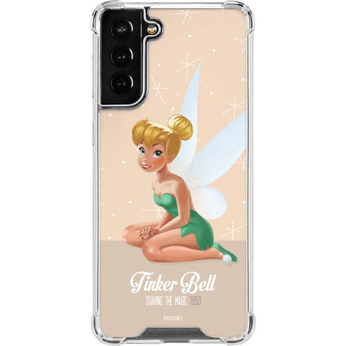 Disney Tinker Bell Sharing the Magic Art Galaxy S21 FE Clear Case