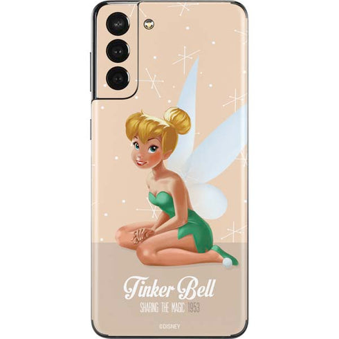 Disney Tinker Bell Sharing the Magic Art Galaxy S21 Plus 5G Skin