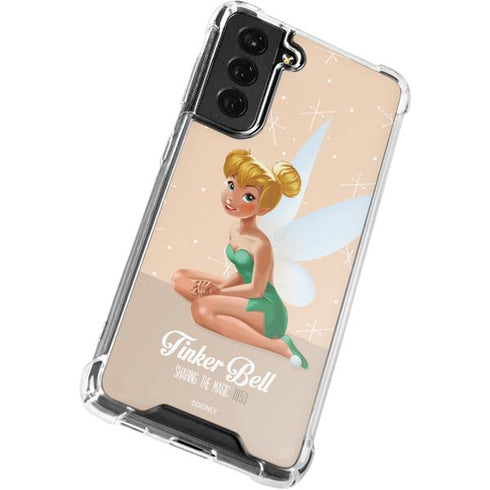 Disney Tinker Bell Sharing the Magic Art Galaxy S22 Clear Case