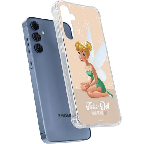 Disney Tinker Bell Sharing the Magic Art Galaxy S24 Clear Case